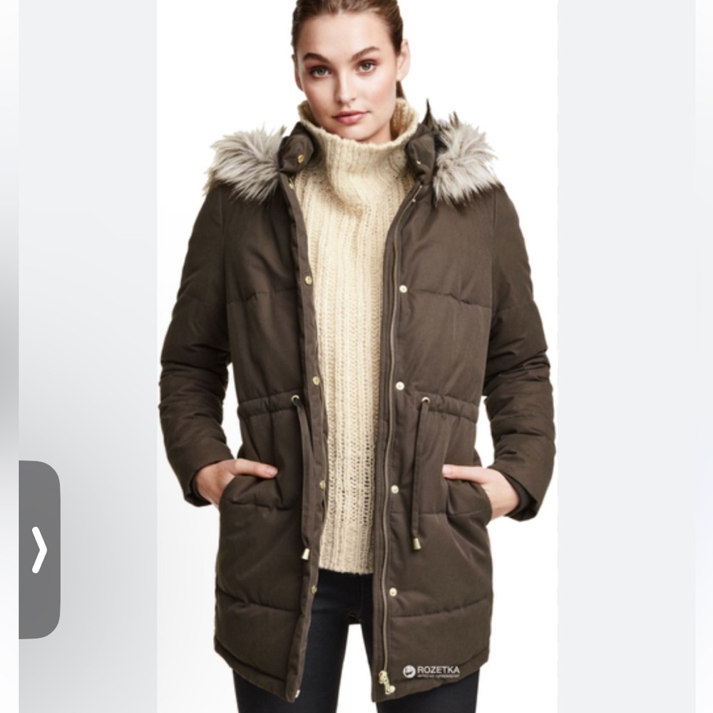 H&M Padded Hooded Jacket